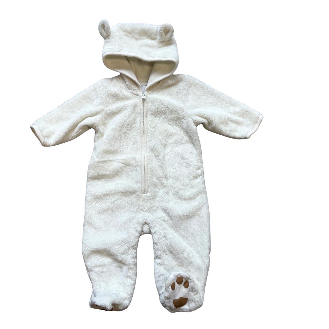 Fleece Bear Pramsuit product image by Gap