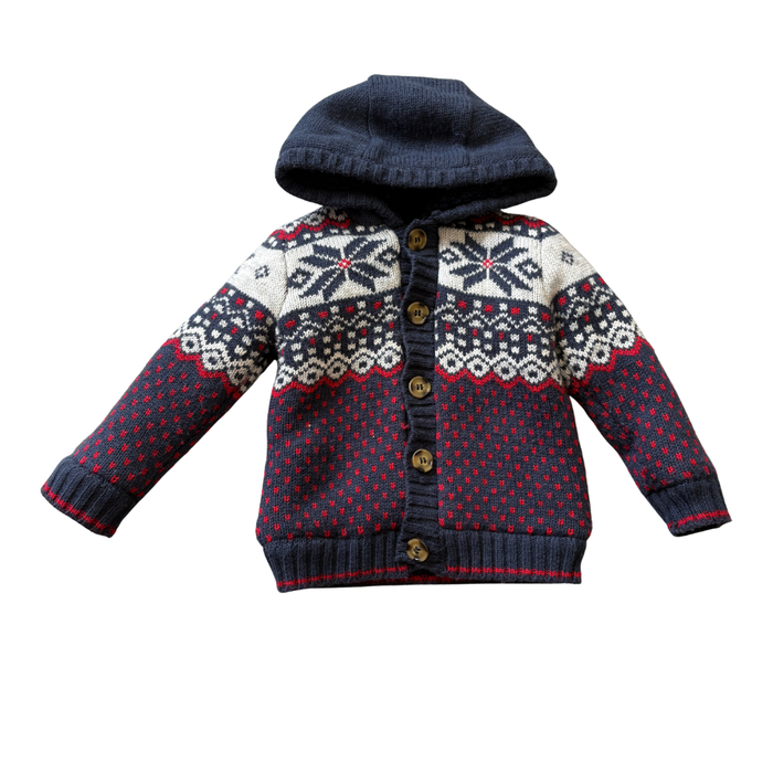 Thick Hooded Cardi