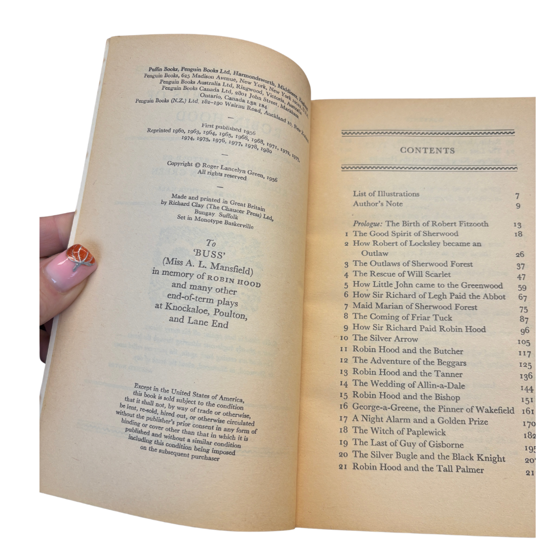 1980 The Adventures of Robin Hood - Paper Back