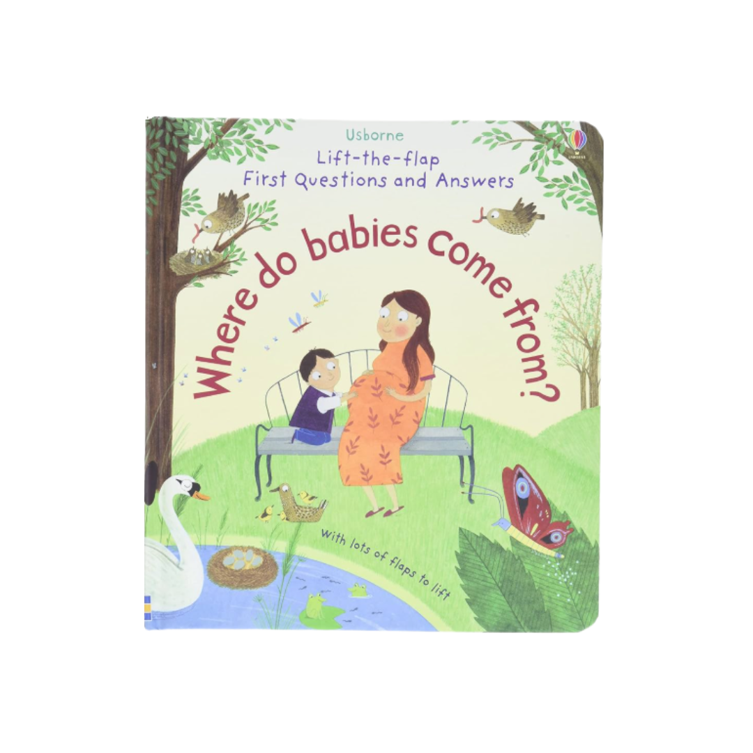 Where do Babies Come From? Lift the Flap Book product image by Usborne