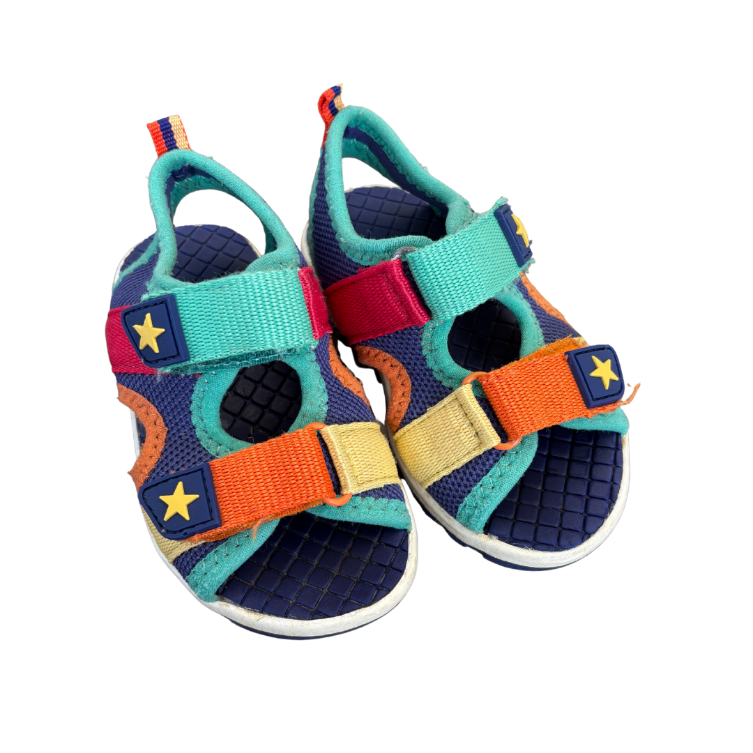 Colourful Velcro Sandals image 1 of 2 by Other
