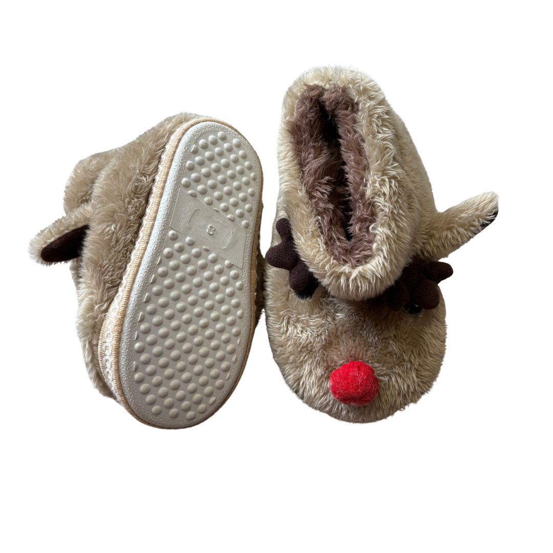 Reindeer Slippers