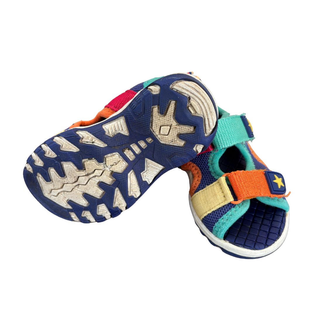 Colourful Velcro Sandals image 2 of 2 by Other