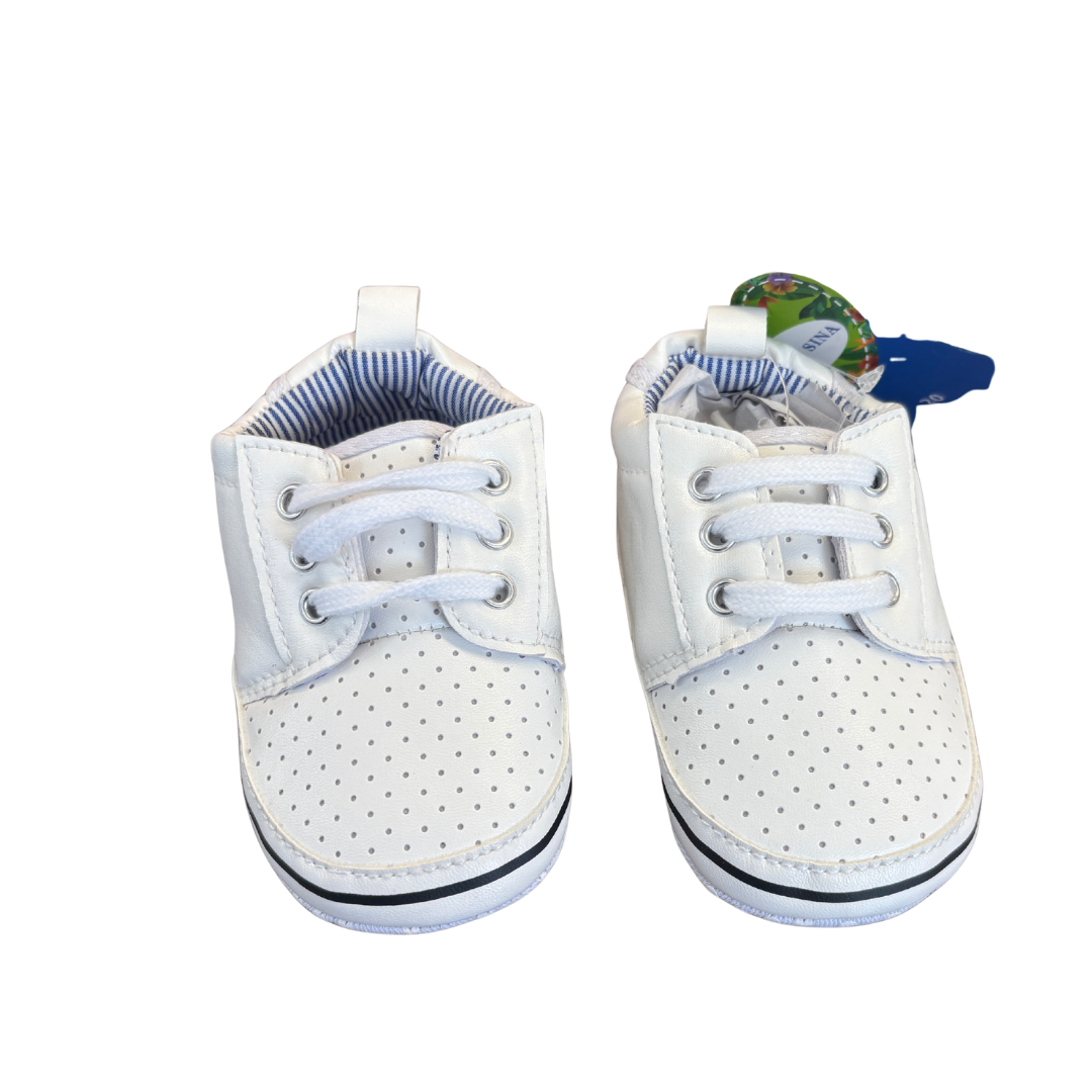 White Trainer Pram Shoes image 1 of 2 by Shein