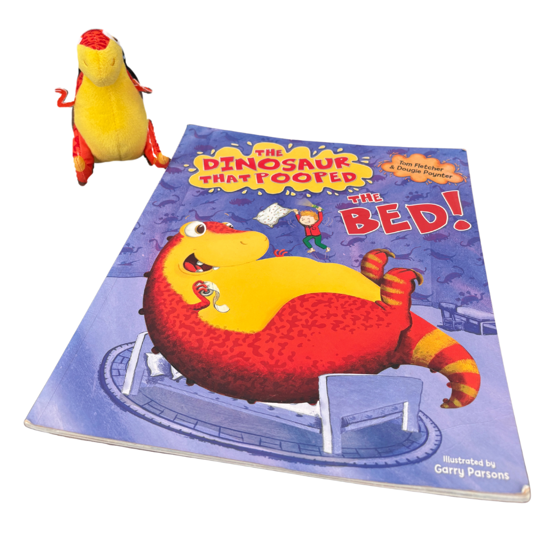 The Dinosaur that Pooped The Bed & Teddy - Paper Back product image by Random House