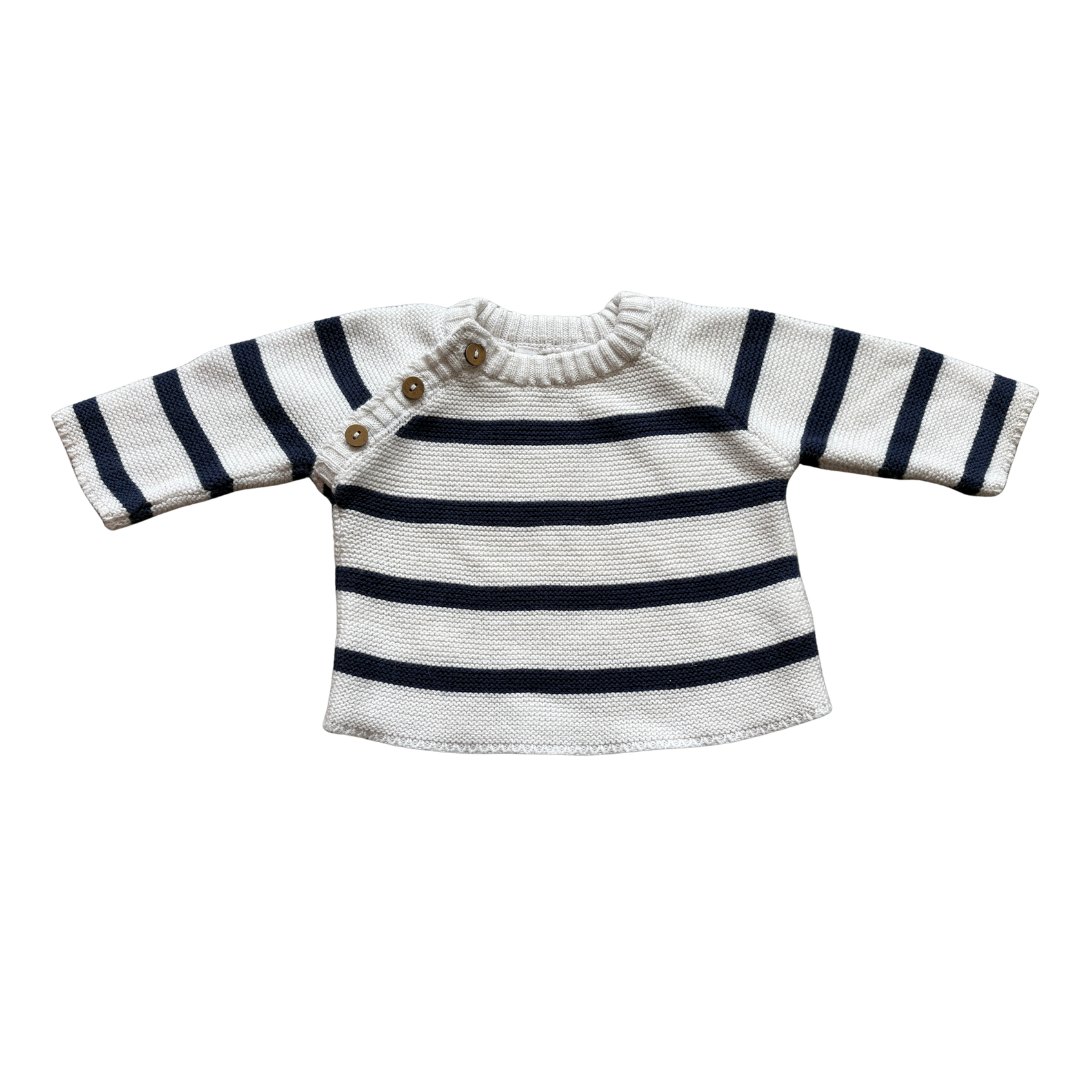 Stripe Cotton Jumper product image by M&Co