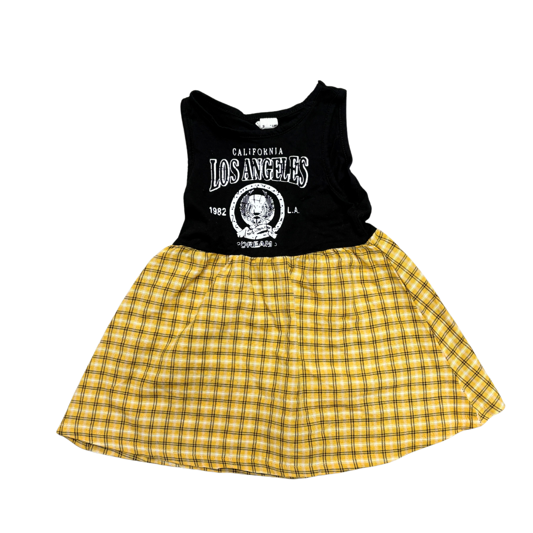 Los Angeles Check Dress product image by Shein