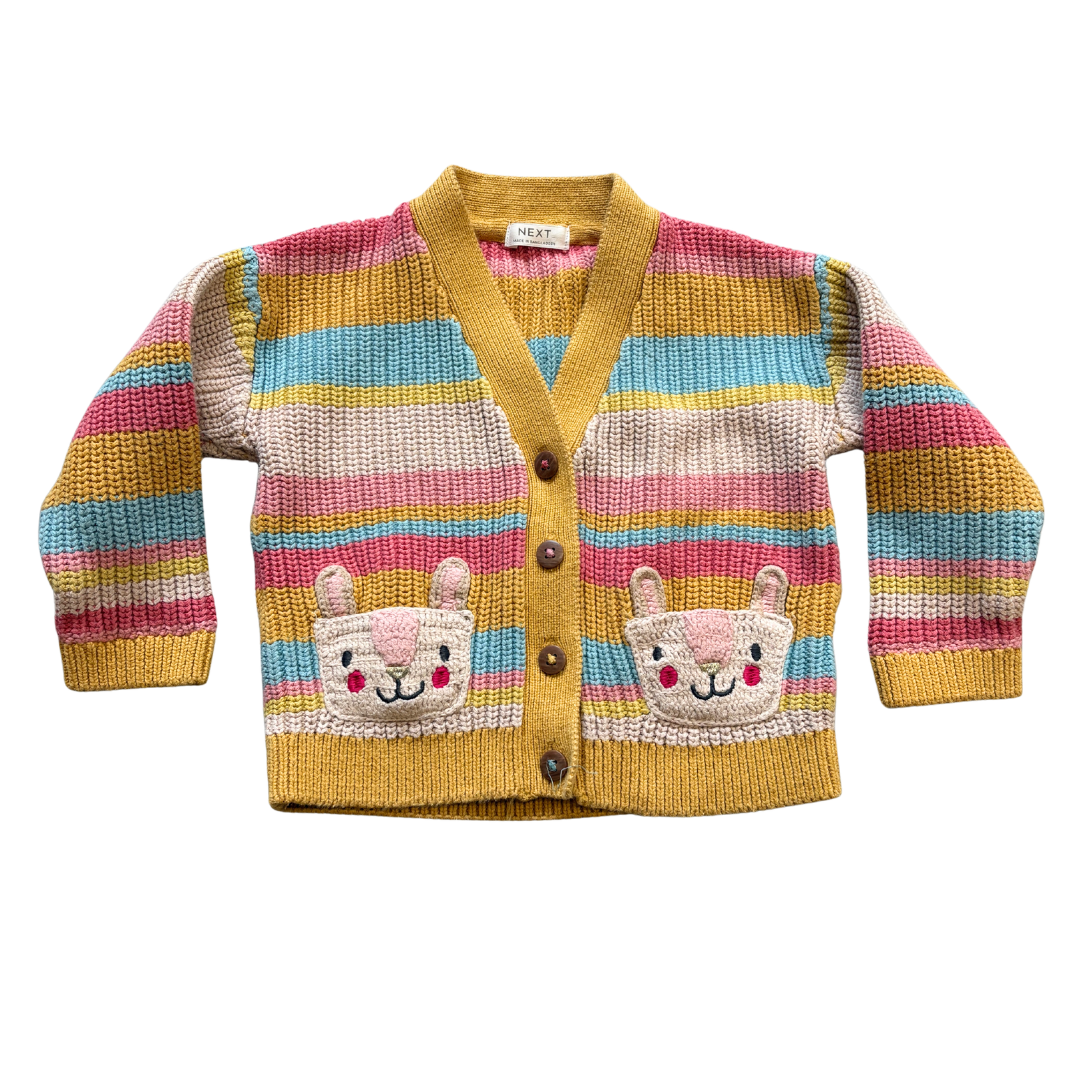 Stripe Bunny Cardi product image by Next