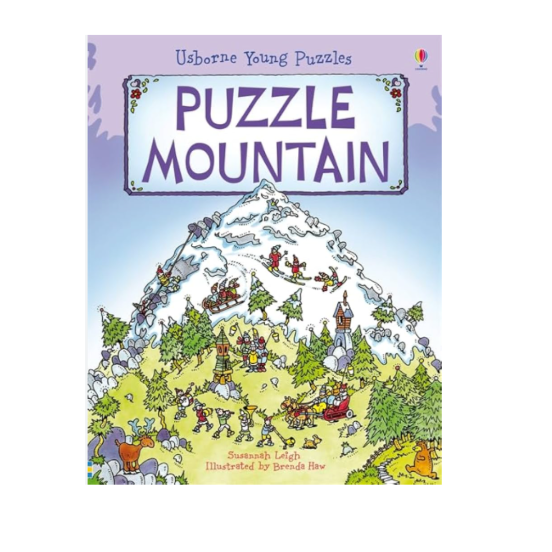 Puzzle Mountain -Puzzle Book product image by Usborne
