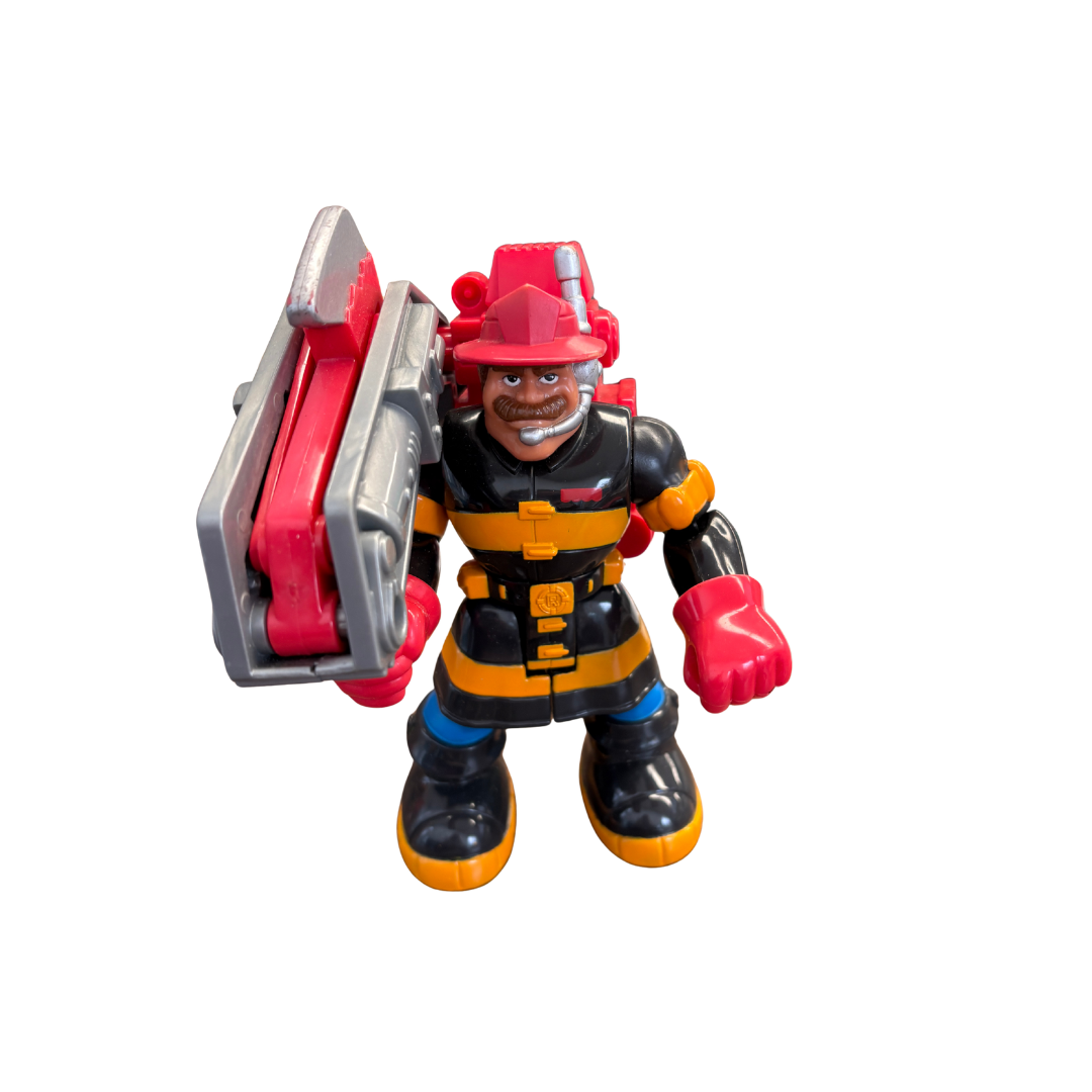 1997 Billy Blazes - Choppin Axe Figure image 1 of 2 by Fisher Price