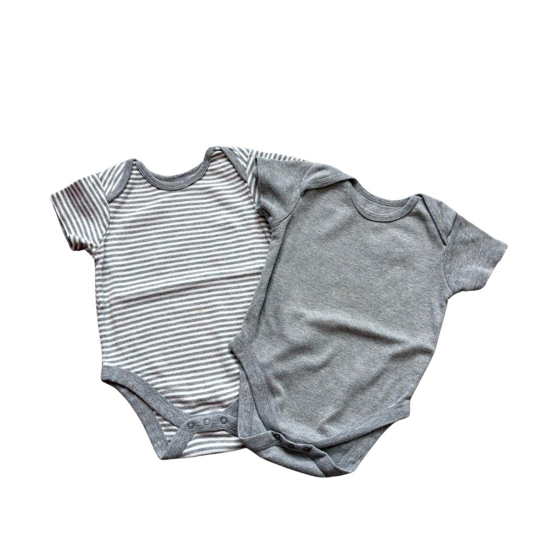 Grey Vests x2 product image by Pure Baby