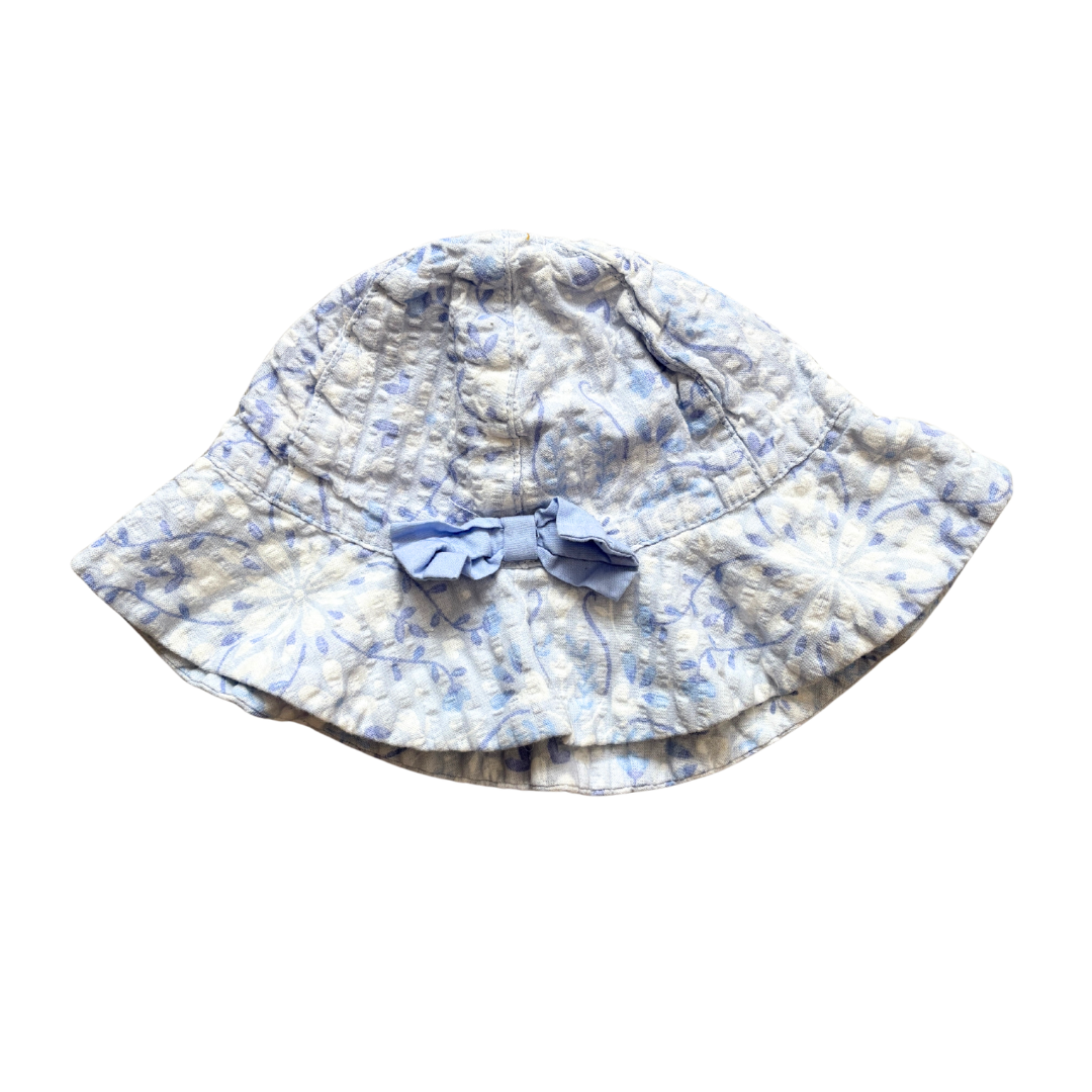 Blue Floral Hat product image by Nutmeg