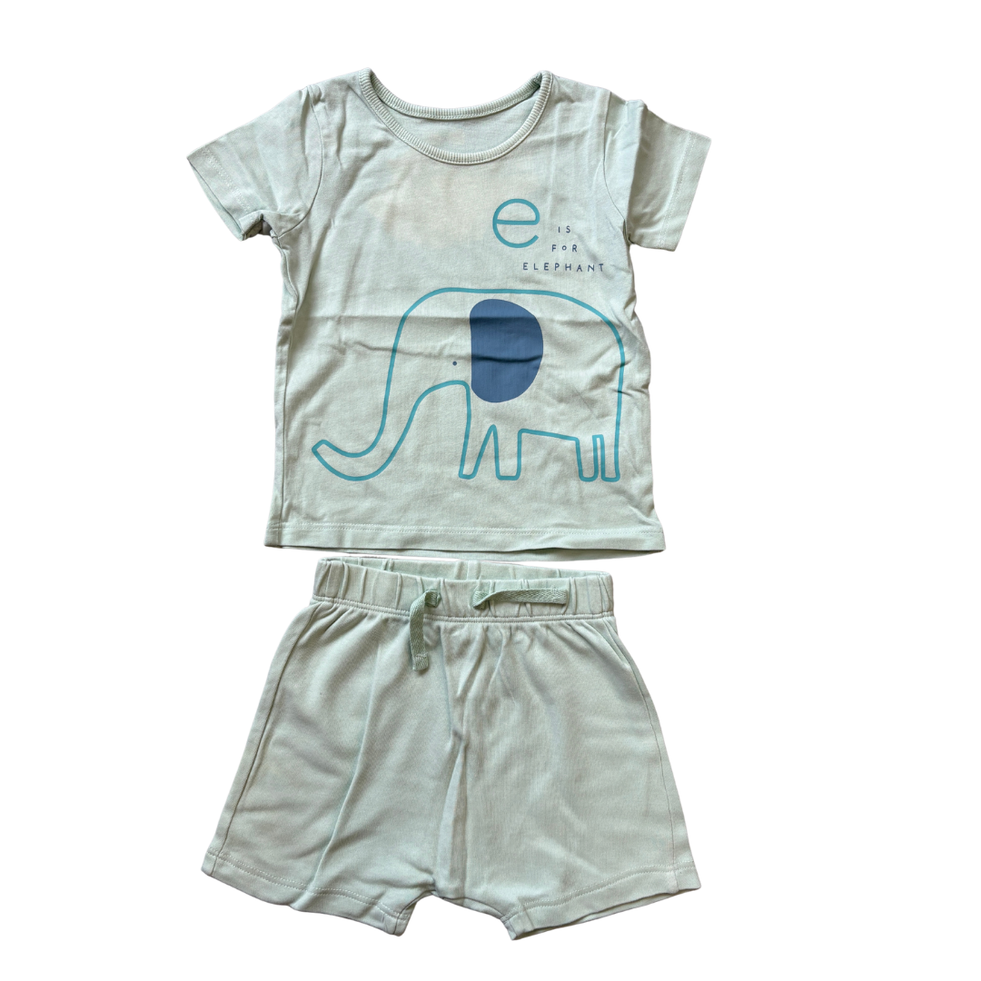 Elephant Green Summer Set product image by George