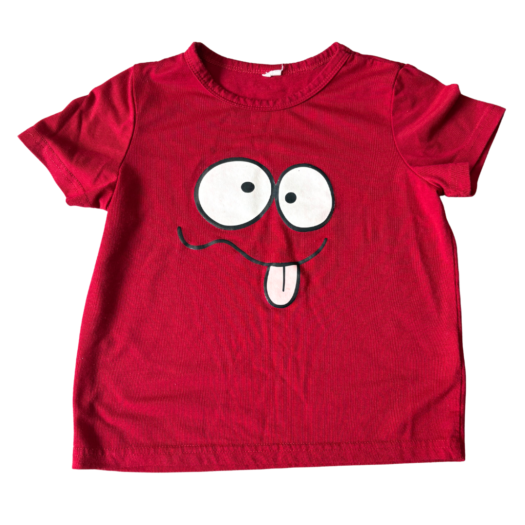 Red Emotion Tee product image by Shein