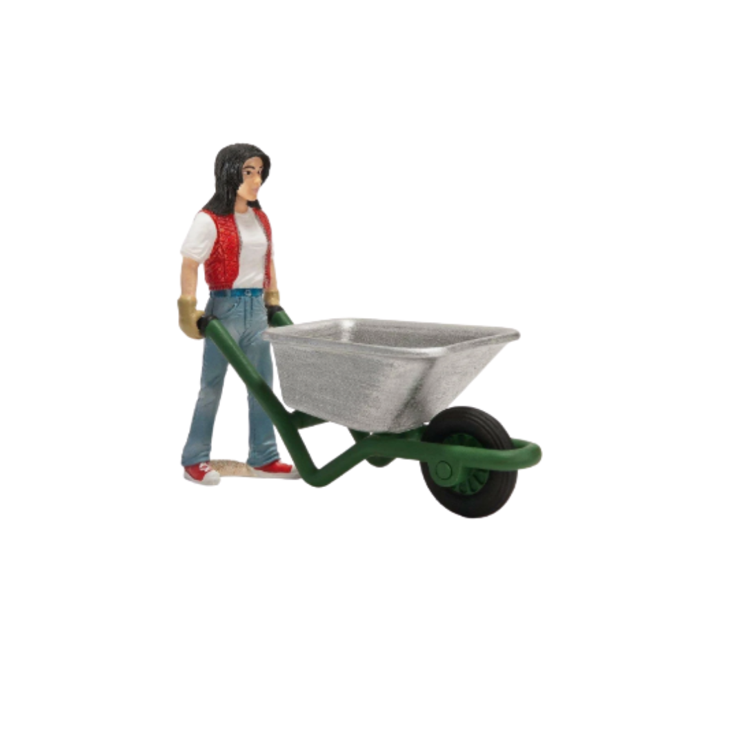 2004 Retired Mimmi Stable Girl with Wheelbarrow 13453 product image by 2nd Lyfe C.I.C