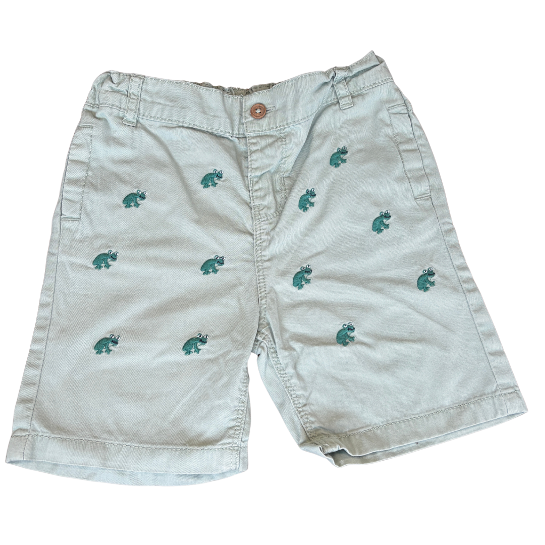 Frog Embroidered Shorts product image by John Lewis