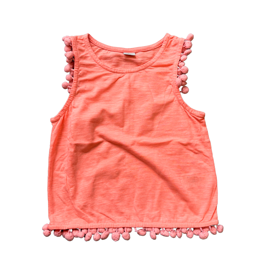 Coral Pom Pom Summer Top product image by Next