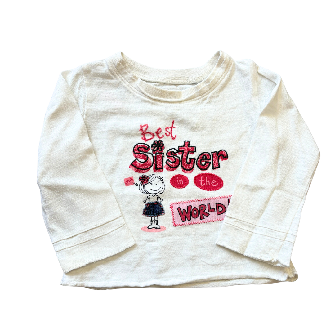 Best Sister in the World Top product image by Marks & Spencer