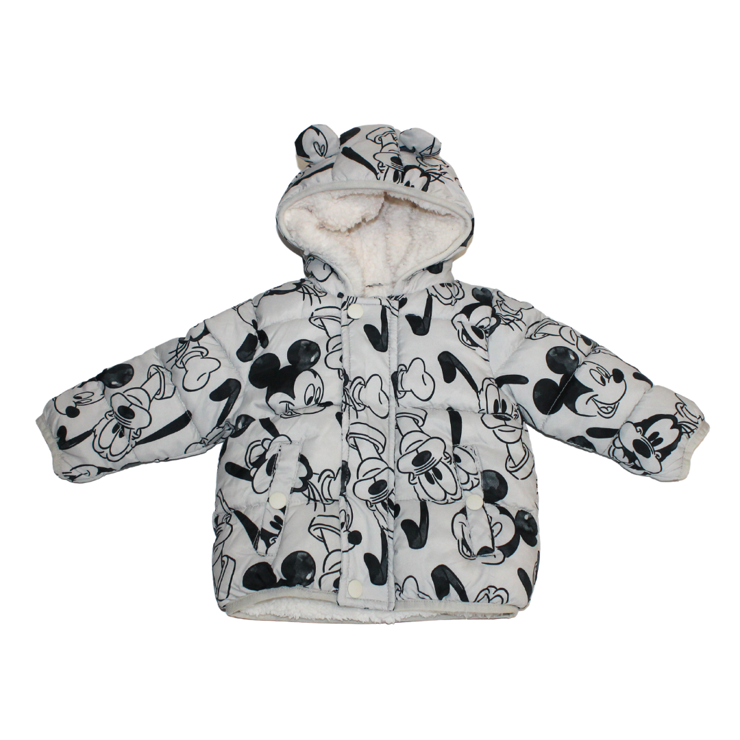 Mickey &amp; Goofy Fleece Lined Coat