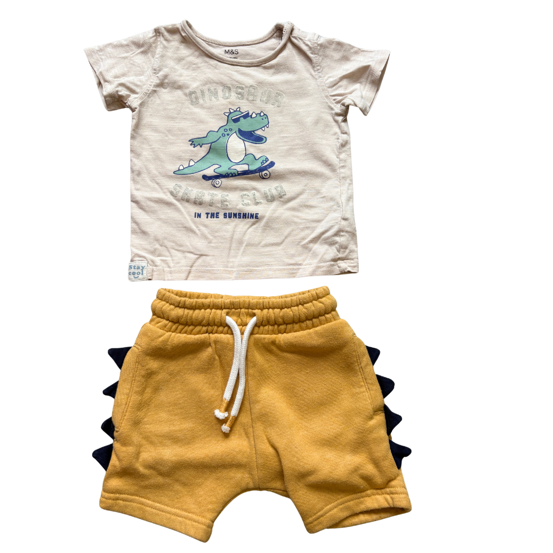 Dinosaur Skate Club Outfit product image by Marks & Spencer