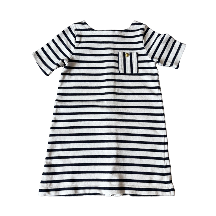 Cotton Striped Dress product image by Petit Bateau
