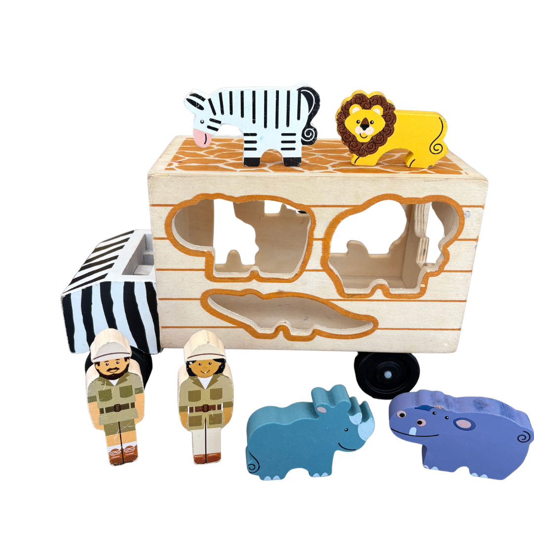 Wooden Safari Truck product image by Melissa & Doug