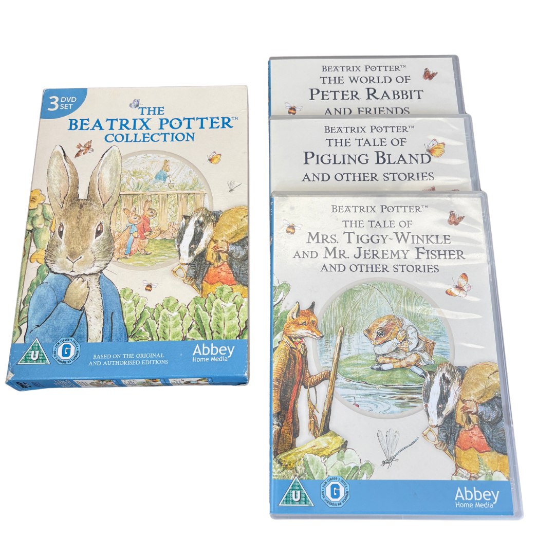 The Beatrix Potter Collection 3 x DVD product image by Abbey Home Media