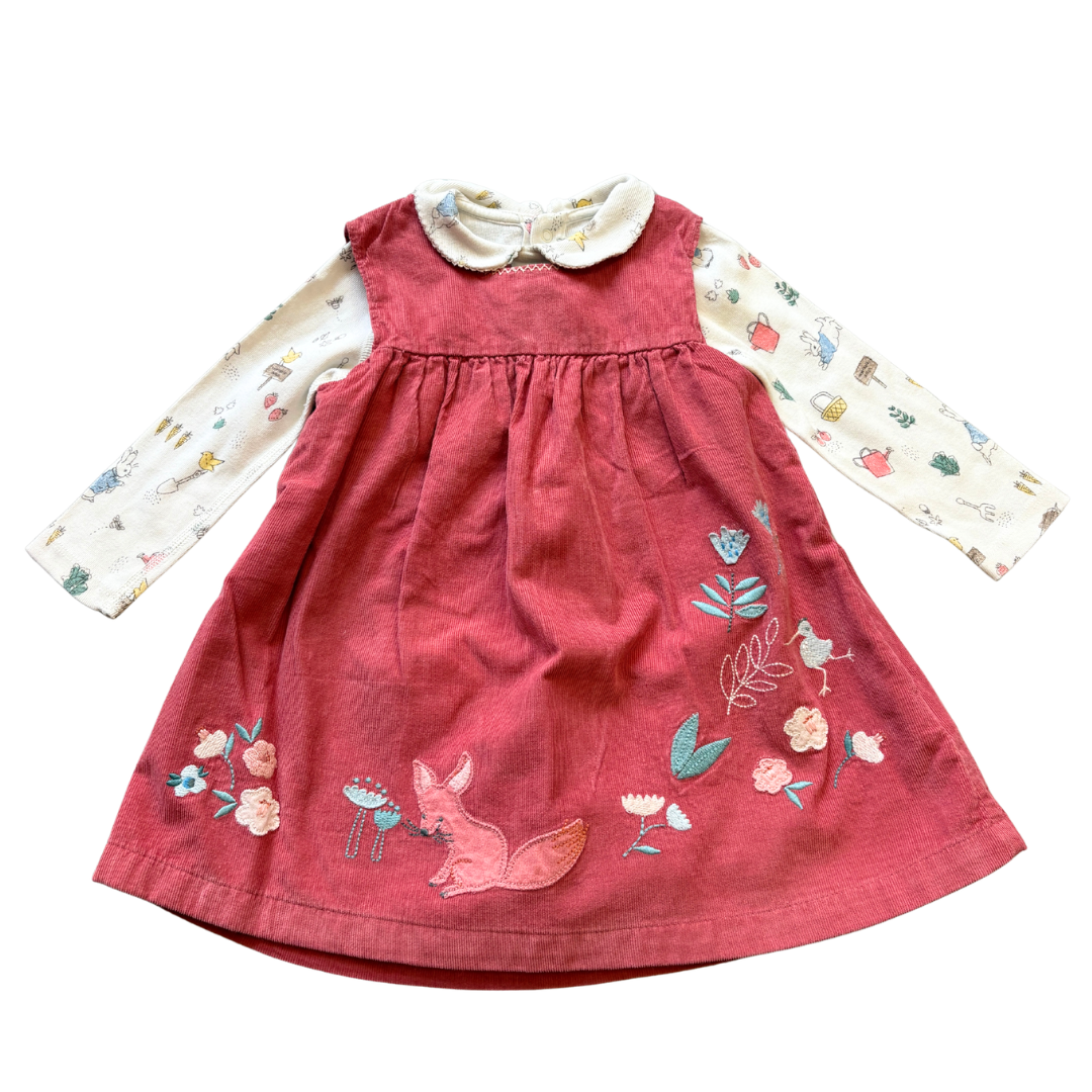 Peter Rabbit Cord Dress product image by Marks & Spencer