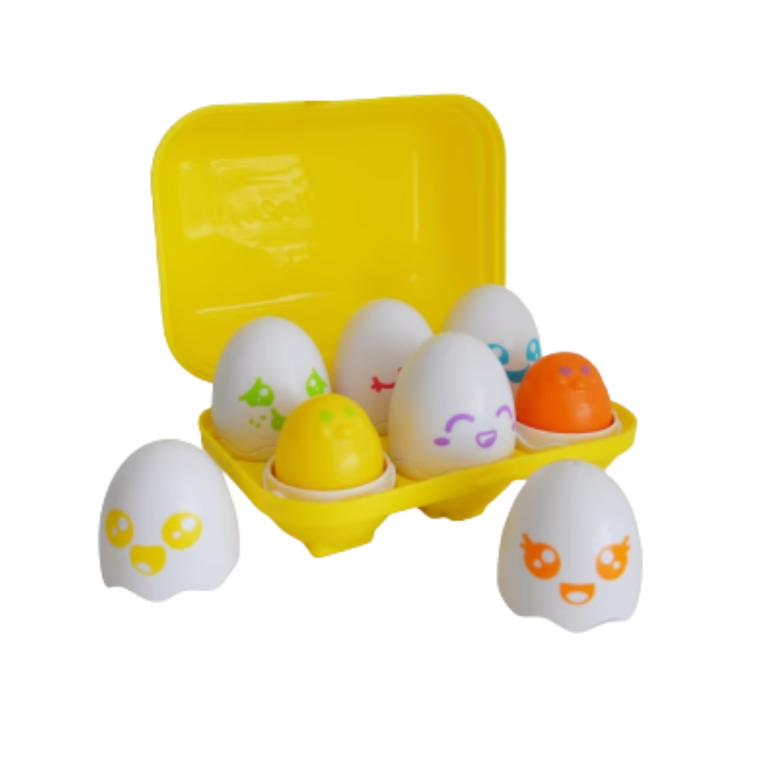 Toomies Hide and Squeak Eggs product image by Tomy