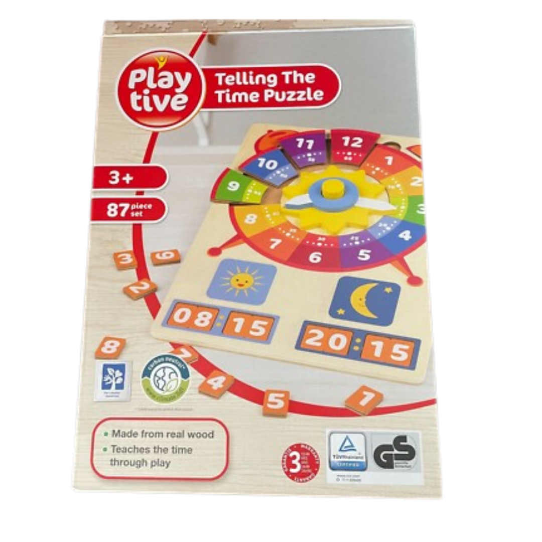 Telling the Time Puzzle product image by Playtive