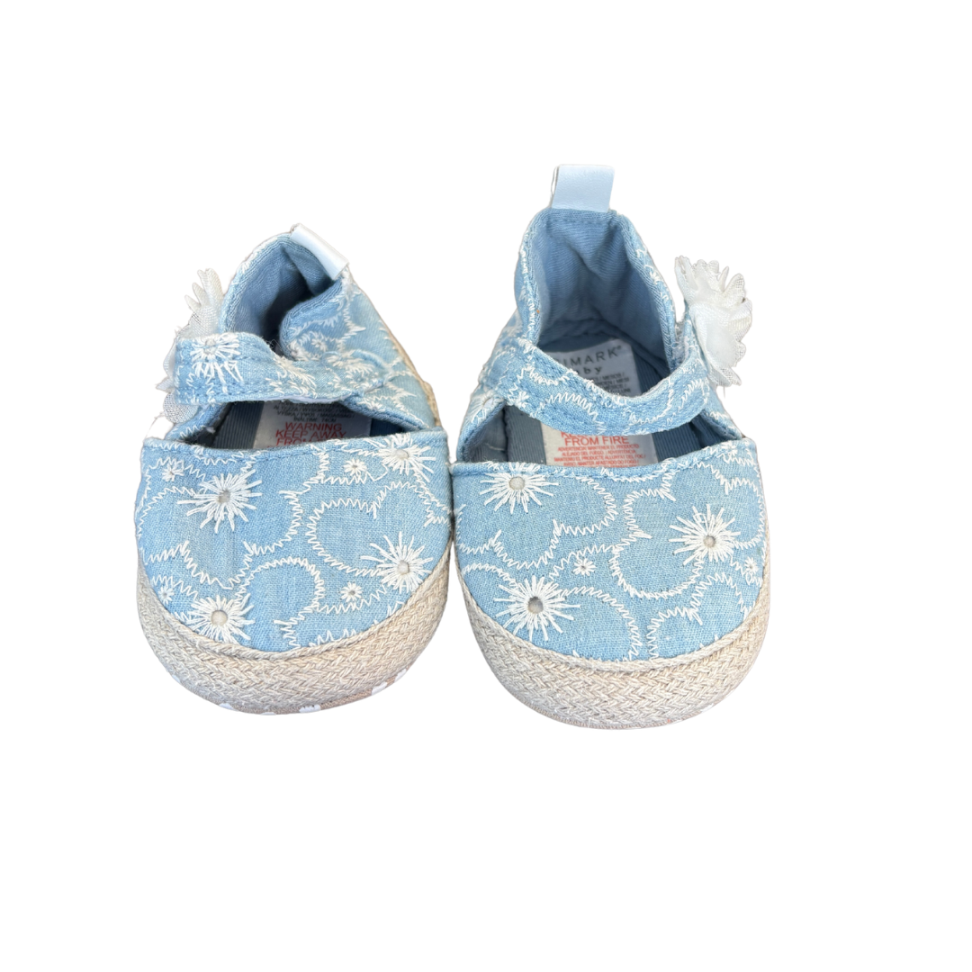 Floral Velcro Pram Shoes image 1 of 2 by Primark