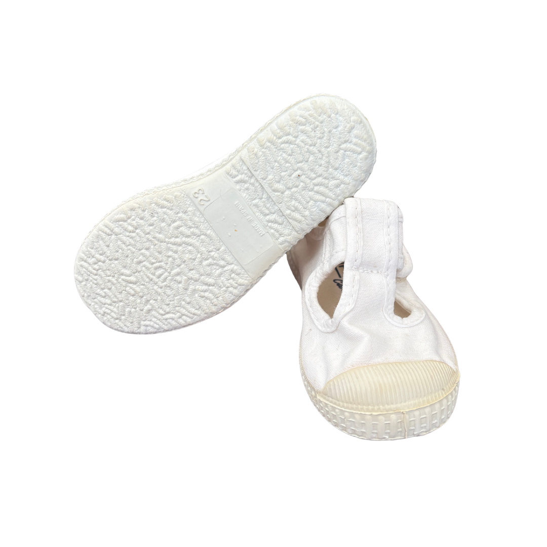 White Canvas Champ Shoes image 2 of 2 by Hampton Canvas
