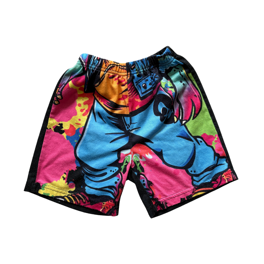 Black Detail Shorts product image by Shein
