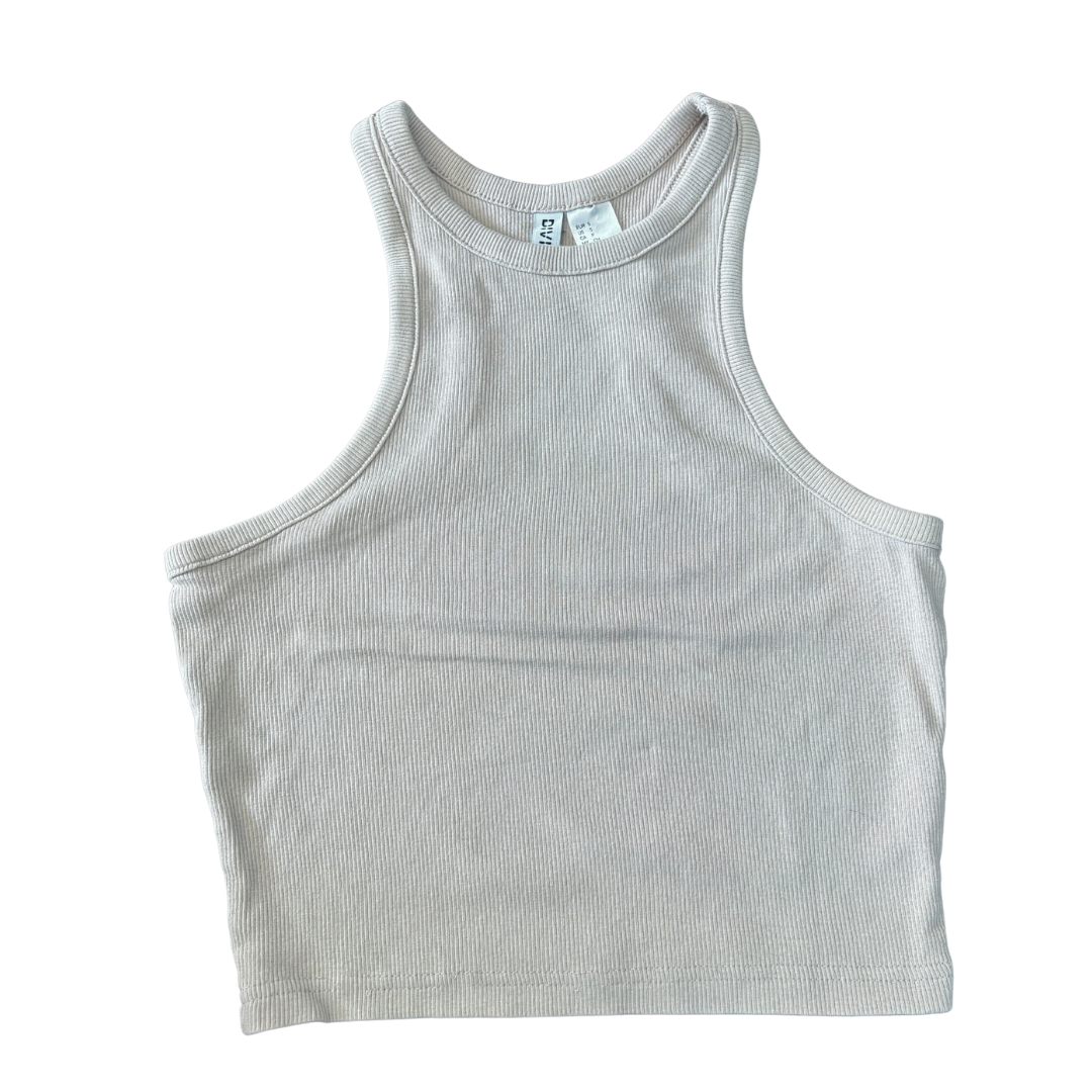 Ribbed Racer Back Vest product image by H&M