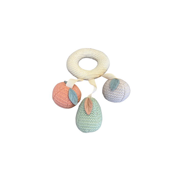 Knitted Fruit Rattle