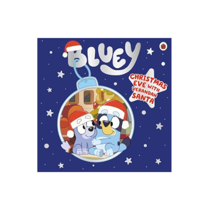Bluey Christmas Eve with Verandah Santa - Paper Back