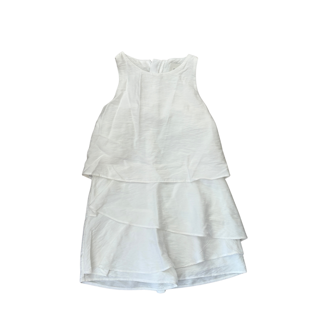 White Shortie Playsuit product image by River Island