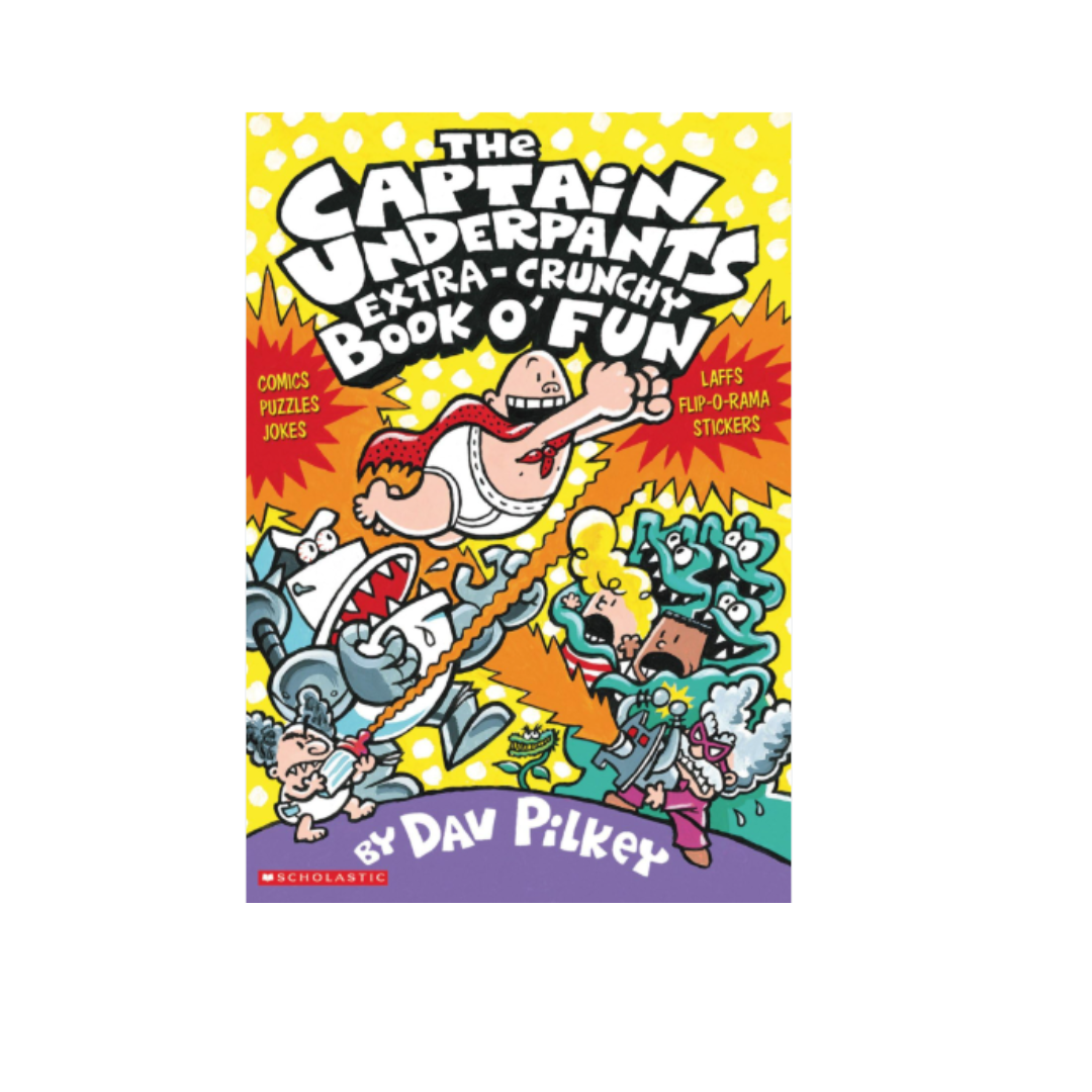Captain Underpants Extra Crunchy Book o Fun - Paper Back product image by Scholastic