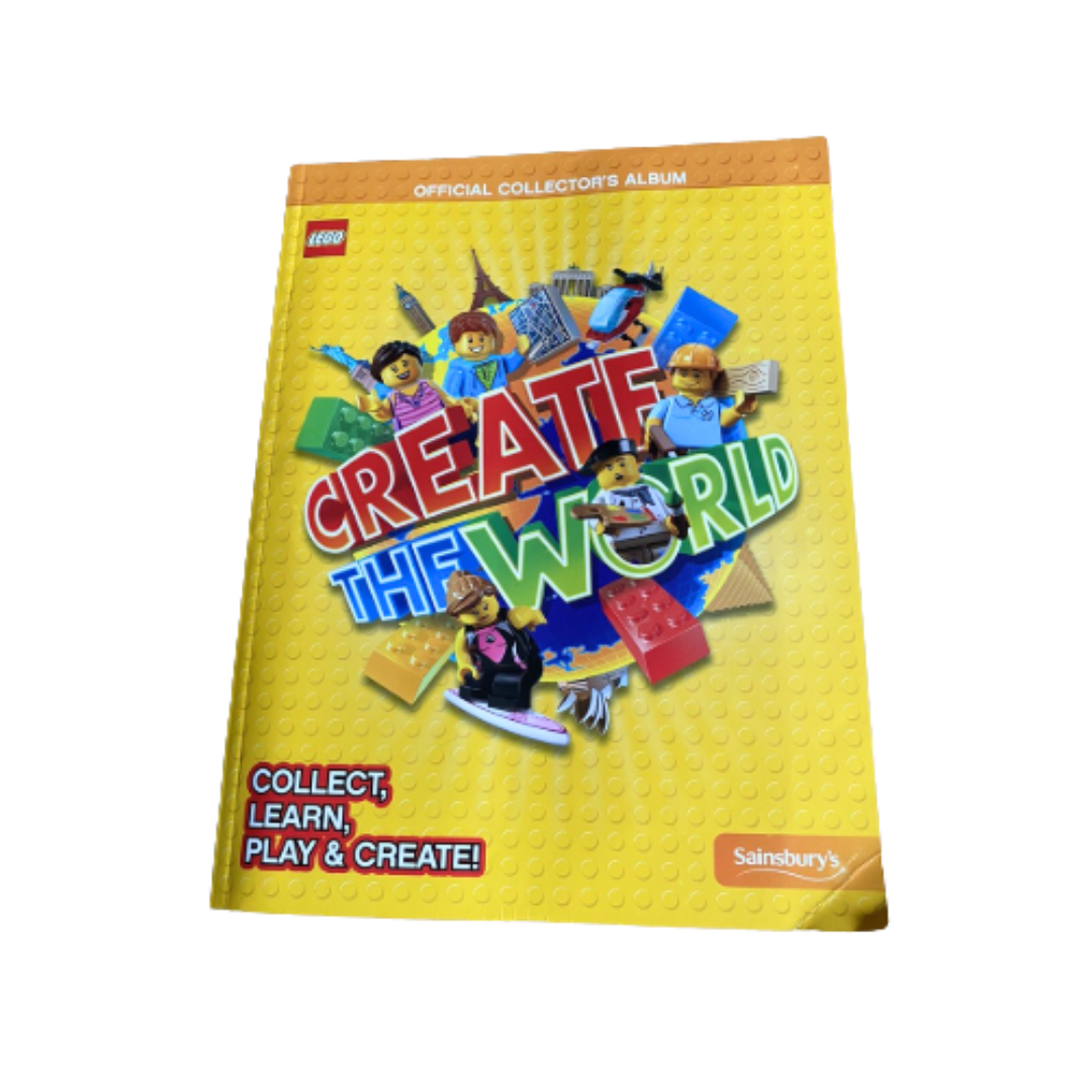Collectors Album Create the World Lego Book With All Cards product image by Sainsburys