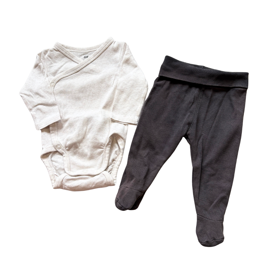 Organic Cotton Footed Outfit product image by H&M