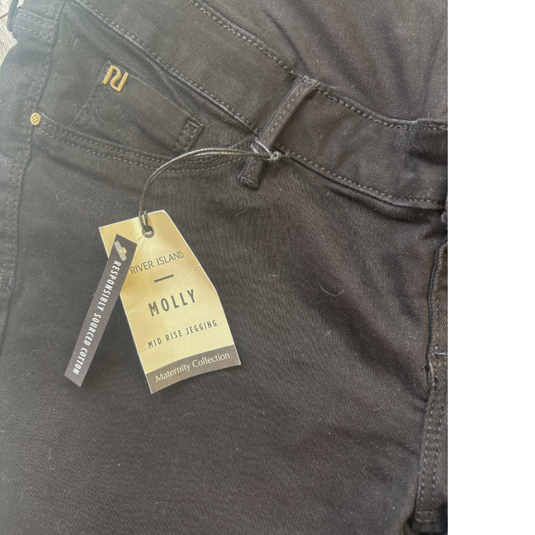 Molly Mid Rise Jeggings - Maternity image 2 of 2 by River Island