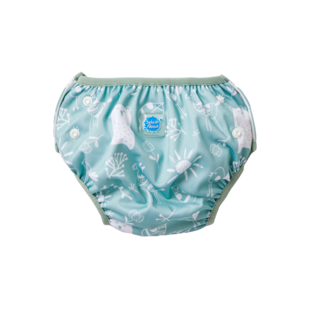 Size Adjustable Sunny Bear Reusable Swim Nappy product image by Splash About