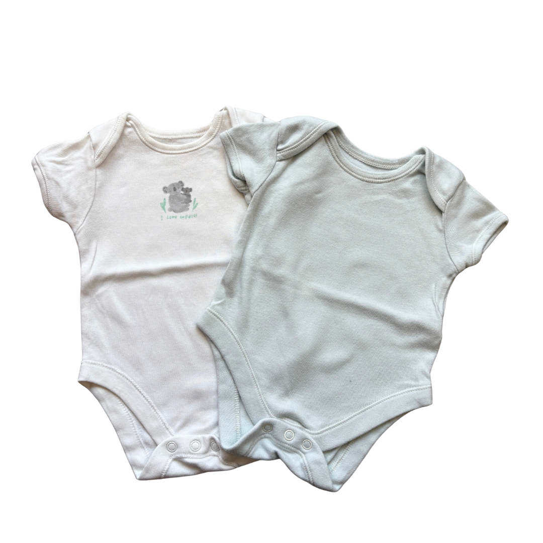 I Love Cuddles Koala Vests x2 product image by George