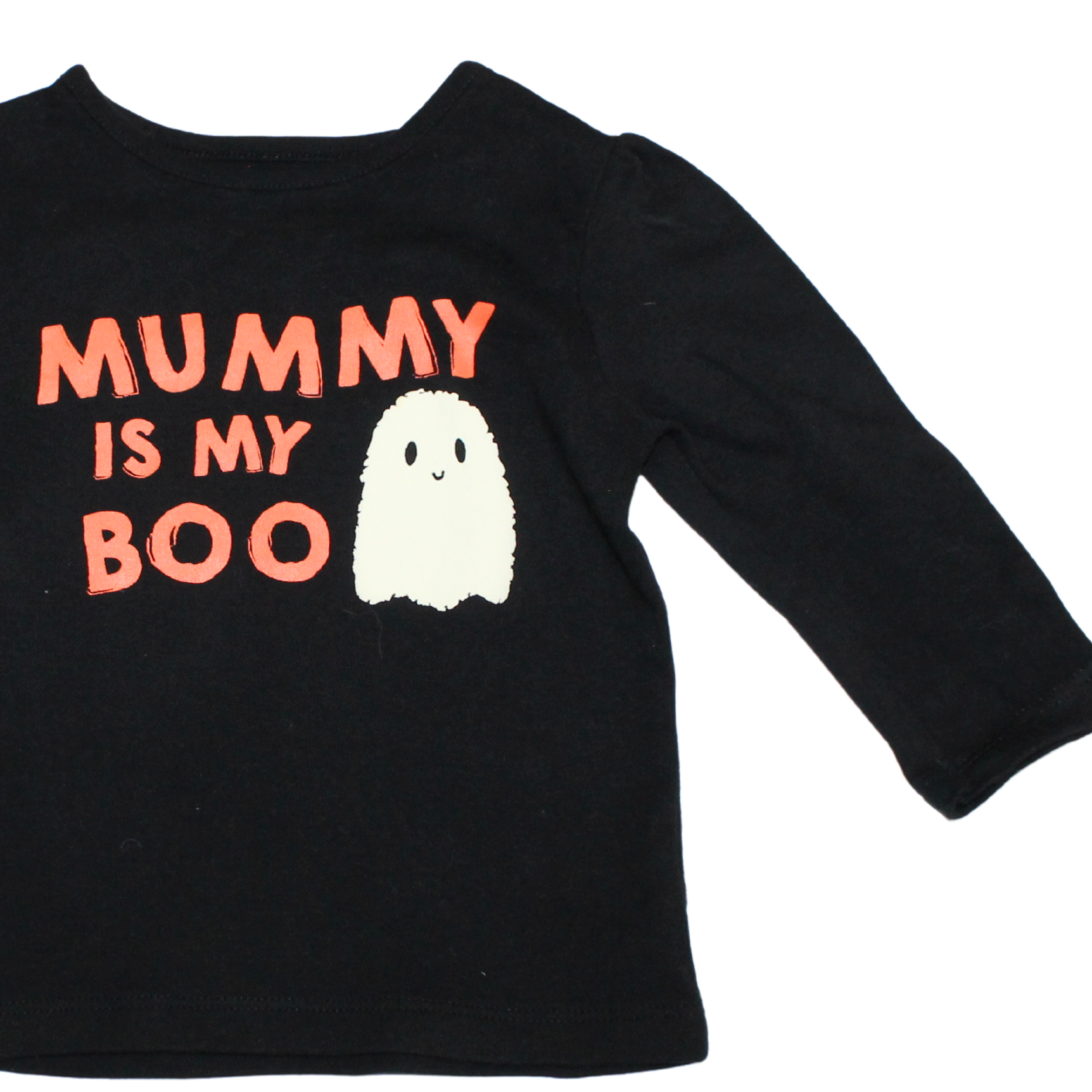 Boo Puff Sleeve Tee