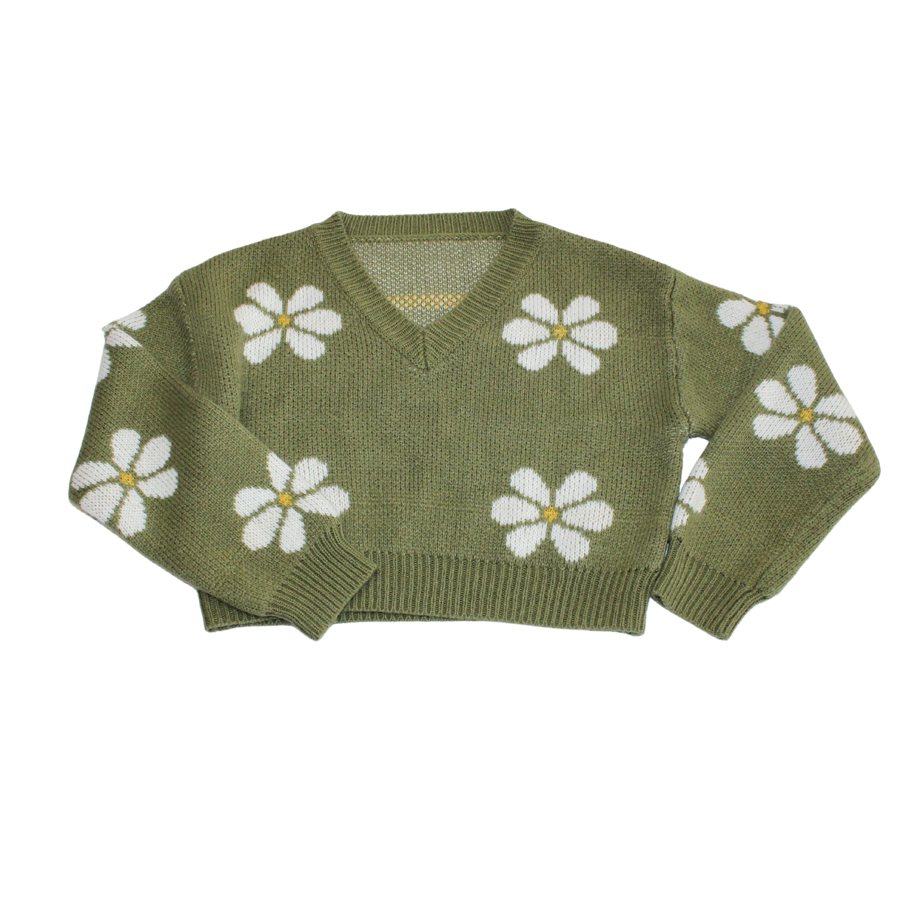 Daisy Cropped Jumper