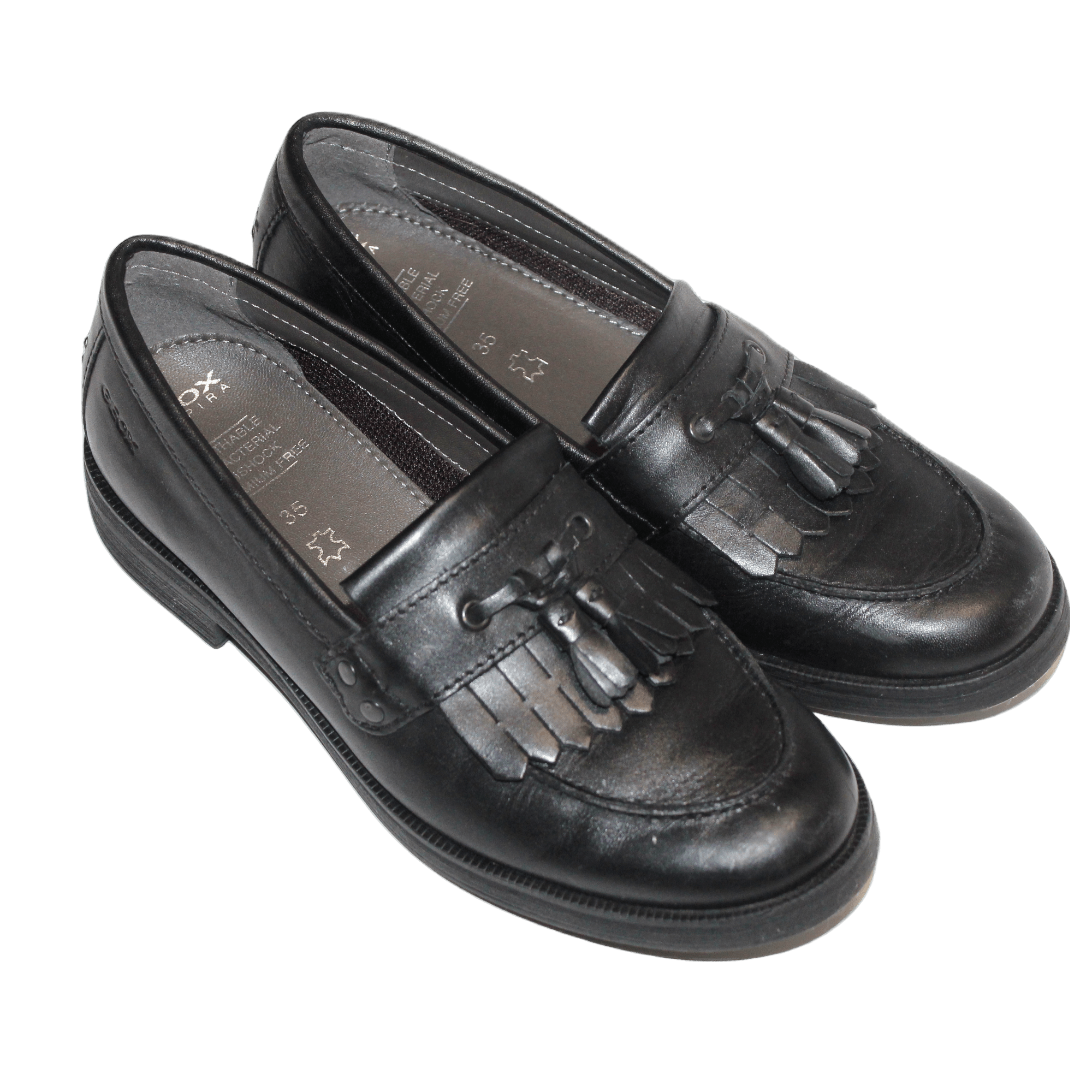 Agata Black Loafers - 2nd Lyfe C.I.C