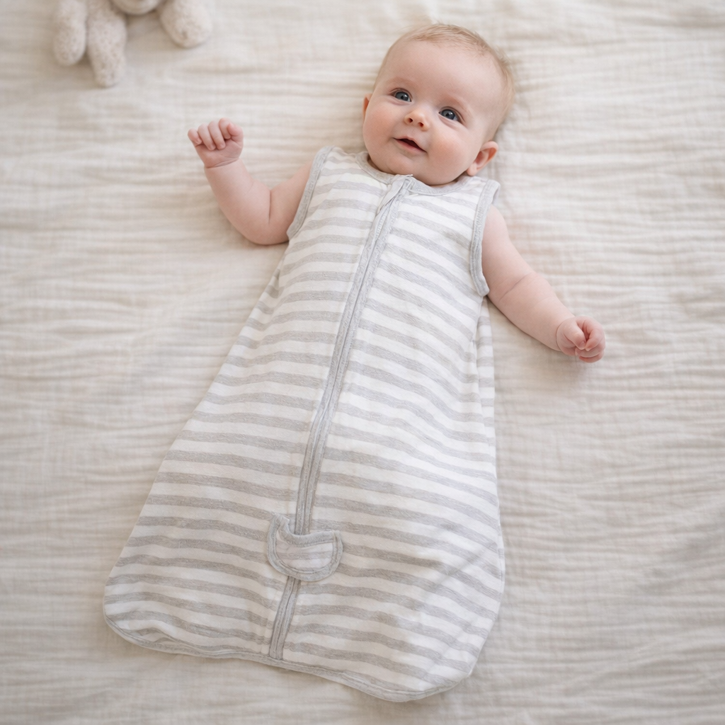 AI image for Stripe Thin Sleeping Bag