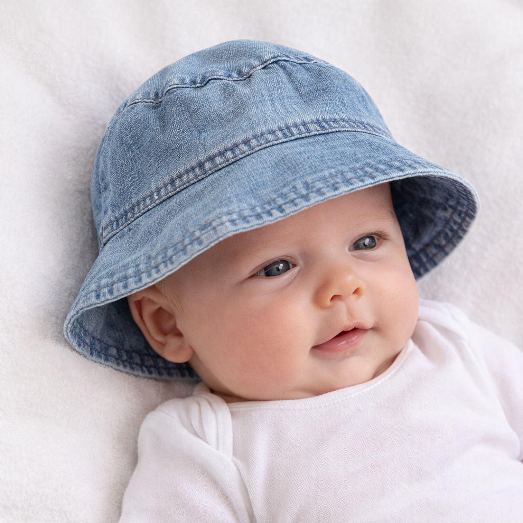 AI image for Light Denim Bucket Hat