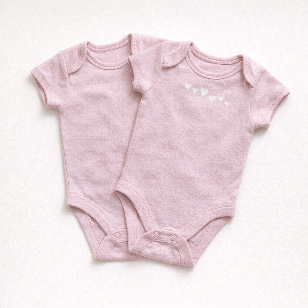 AI image for Pink Heart Vests x2