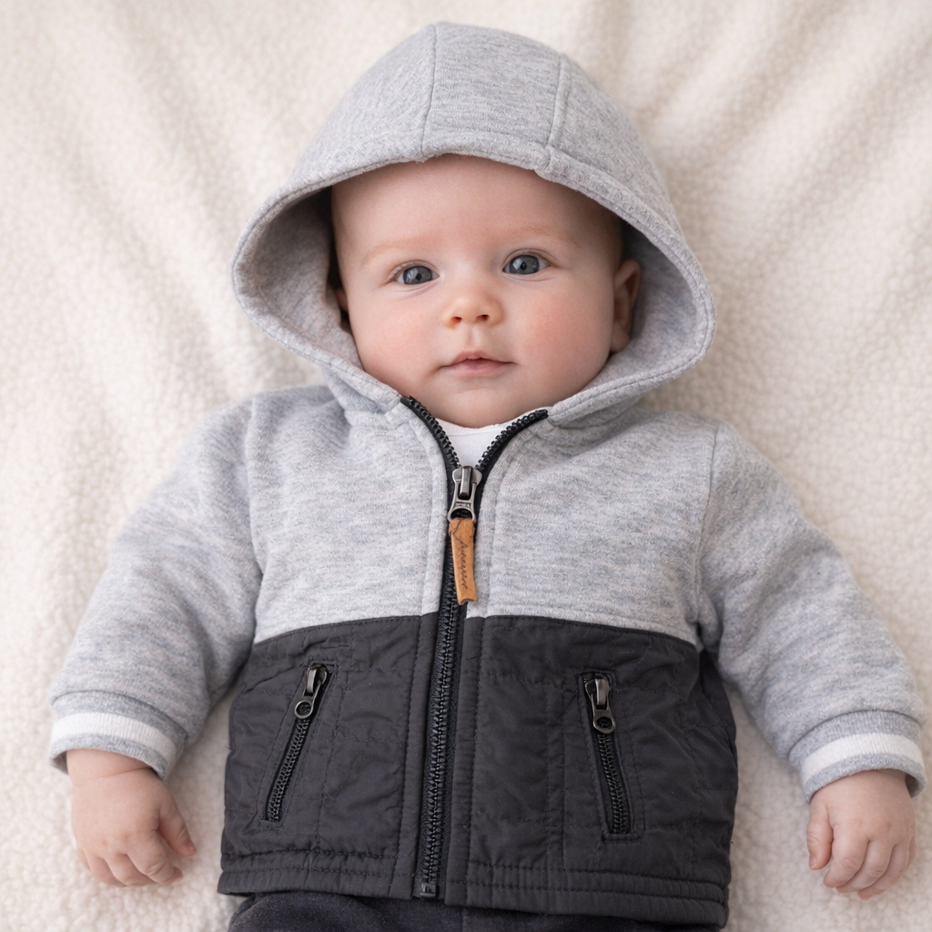 AI image for Hooded Zip Up Jacket
